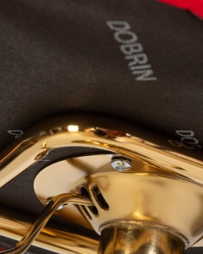 Стул барный DOBRIN CHARLY GOLD, красный велюр (MJ9-45) в Пойковском - poikovskii.ok-mebel.com | фото 10