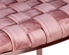 Стул барный DOBRIN EMMA ROSE GOLD, розовый велюр (VF-10) в Пойковском - poikovskii.ok-mebel.com | фото 9