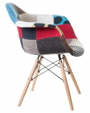 Стул обеденный DOBRIN DAW PATCHWORK, цвет сиденья мозаика в Пойковском - poikovskii.ok-mebel.com | фото 3