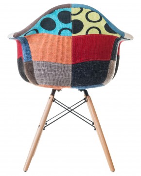 Стул обеденный DOBRIN DAW PATCHWORK, цвет сиденья мозаика в Пойковском - poikovskii.ok-mebel.com | фото 5