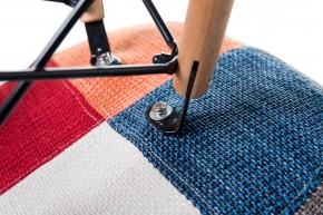 Стул обеденный DOBRIN DAW PATCHWORK, цвет сиденья мозаика в Пойковском - poikovskii.ok-mebel.com | фото 8