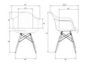 Стул обеденный DOBRIN DAW PATCHWORK, цвет сиденья мозаика в Пойковском - poikovskii.ok-mebel.com | фото 9