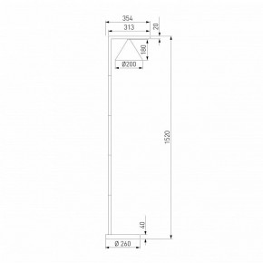 Торшер Elektrostandard Bevel a068473 в Пойковском - poikovskii.ok-mebel.com | фото 2