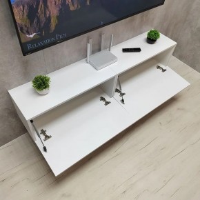 Тумба подвесная под ТВ LINES MTV1-MA 750 Белый матовый (Белый-M 10.1.2) в Пойковском - poikovskii.ok-mebel.com | фото 10