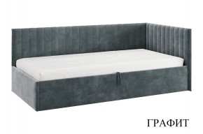 ТВИКС Кровать (тахта) с ПМ 900 (графит) в Пойковском - poikovskii.ok-mebel.com | фото