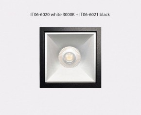 Встраиваемый светильник Italline IT06-6020 IT06-6020 white 3000K + IT06-6021 white в Пойковском - poikovskii.ok-mebel.com | фото 3