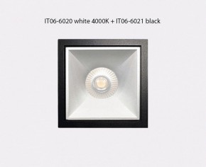 Встраиваемый светильник Italline IT06-6020 IT06-6020 white 4000K + IT06-6021 white в Пойковском - poikovskii.ok-mebel.com | фото 3