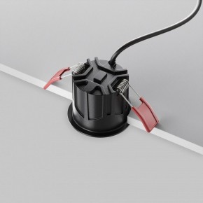 Встраиваемый светильник Maytoni Alfa LED DL043-01-10W2.7K-RD-B в Пойковском - poikovskii.ok-mebel.com | фото 9