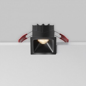 Встраиваемый светильник Maytoni Alfa LED DL043-01-10W3K-SQ-B-1 в Пойковском - poikovskii.ok-mebel.com | фото 8