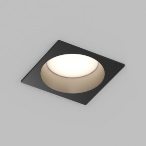 Встраиваемый влагозащищенный светильник DEEP, IP65, 15 Вт, GU5.3, LED, черный, пластик в Пойковском - poikovskii.ok-mebel.com | фото