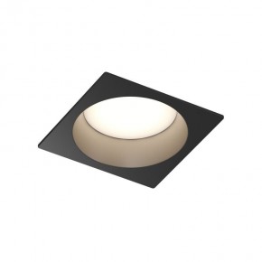 Встраиваемый влагозащищенный светильник DEEP, IP65, 15 Вт, GU5.3, LED, черный, пластик в Пойковском - poikovskii.ok-mebel.com | фото 4