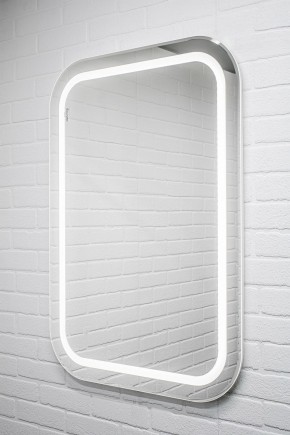 Зеркало Elis 100 white с подсветкой Sansa (SEe1045Z) в Пойковском - poikovskii.ok-mebel.com | фото 3