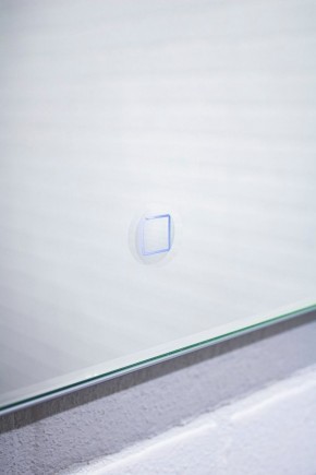 Зеркало Quadro 90 alum с подсветкой Sansa (SQ1018Z) в Пойковском - poikovskii.ok-mebel.com | фото 5