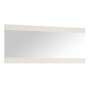 Зеркало /TYP 121, LINATE ,цвет белый/сонома трюфель в Пойковском - poikovskii.ok-mebel.com | фото 1